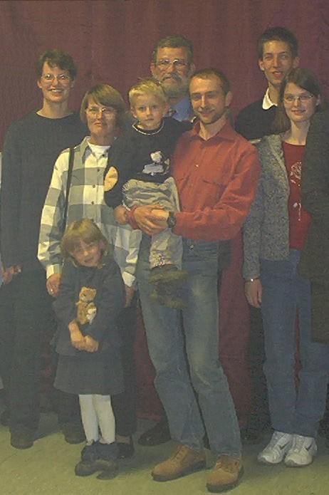 Meine Familie im November 2002